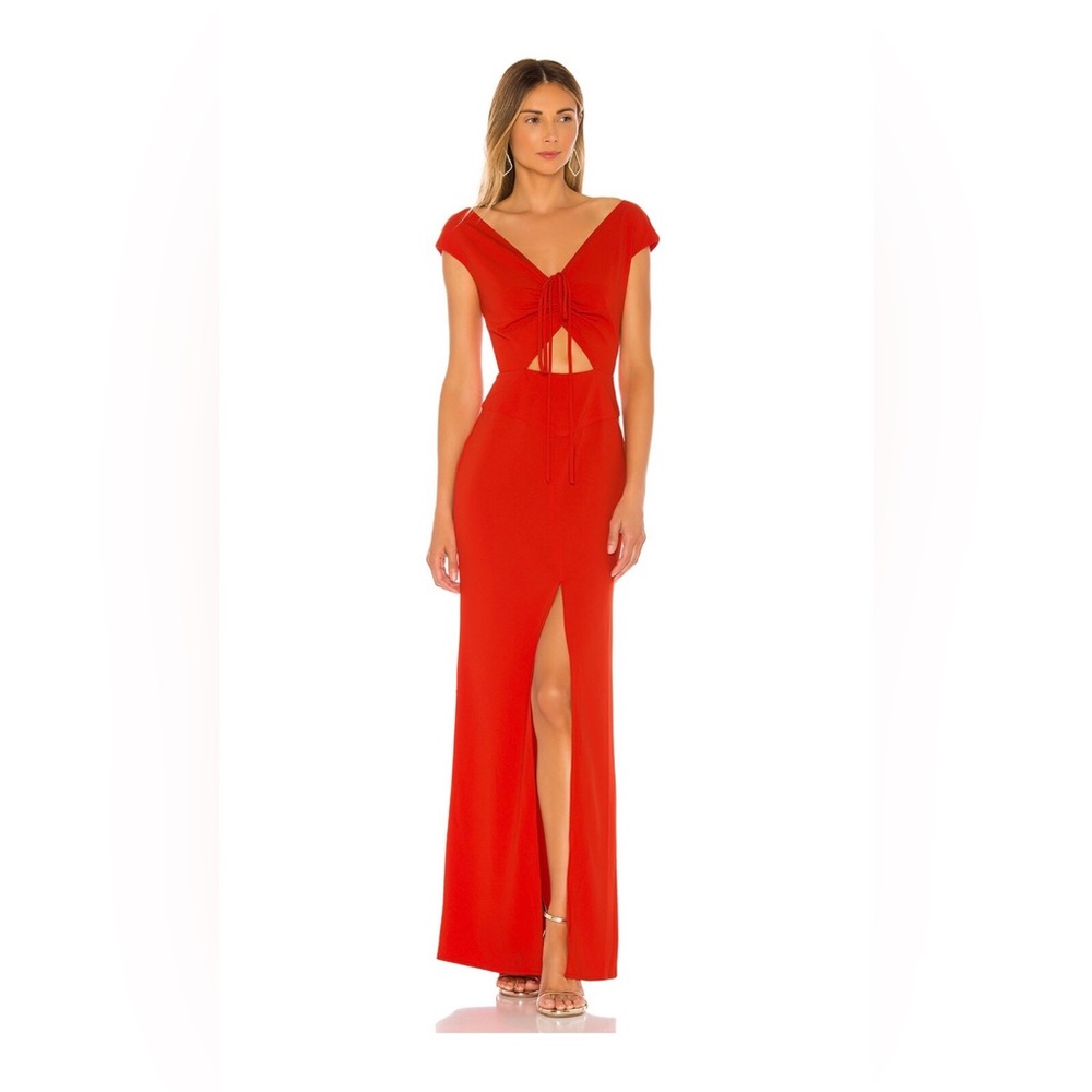 NWT Lovers + Friends Red Gown